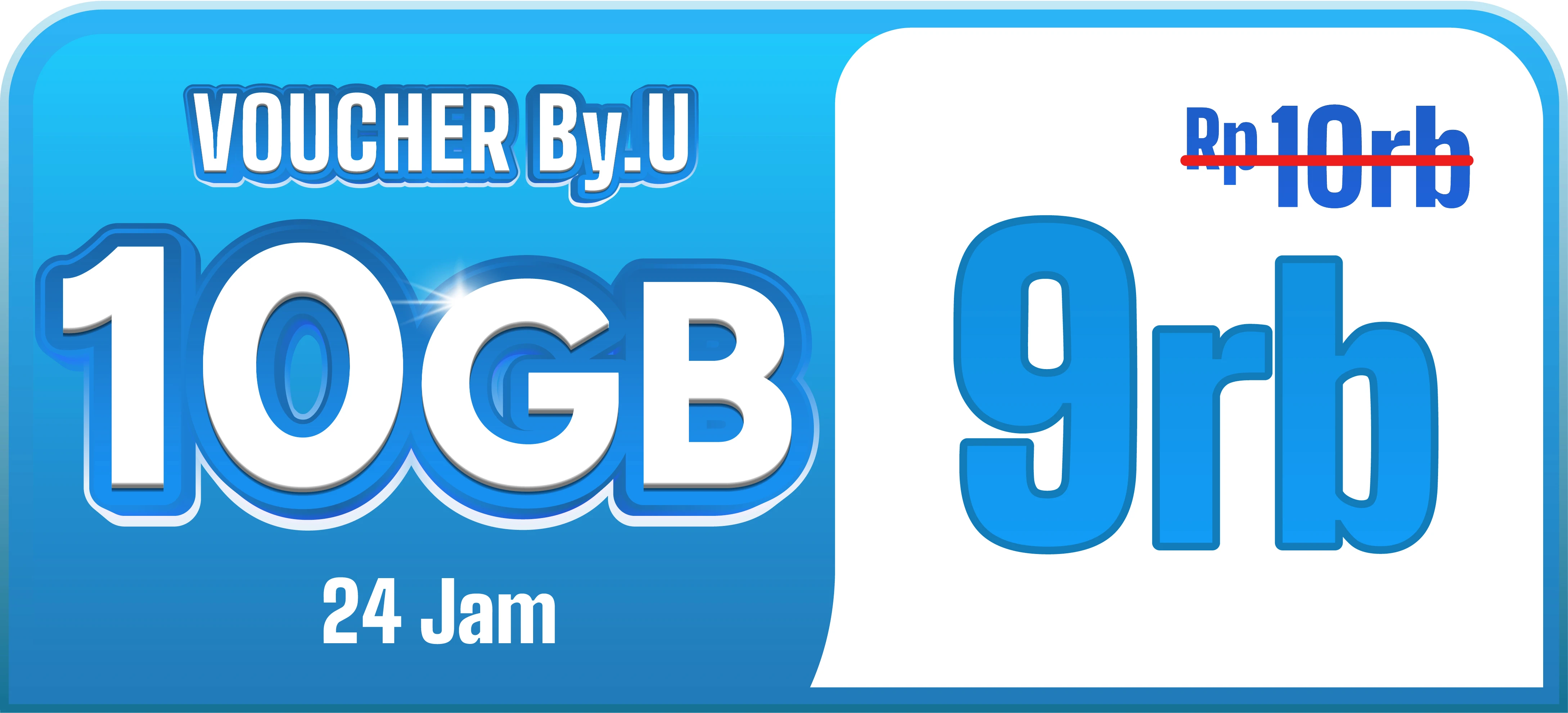 Banner by.U 10GB 1 Hari