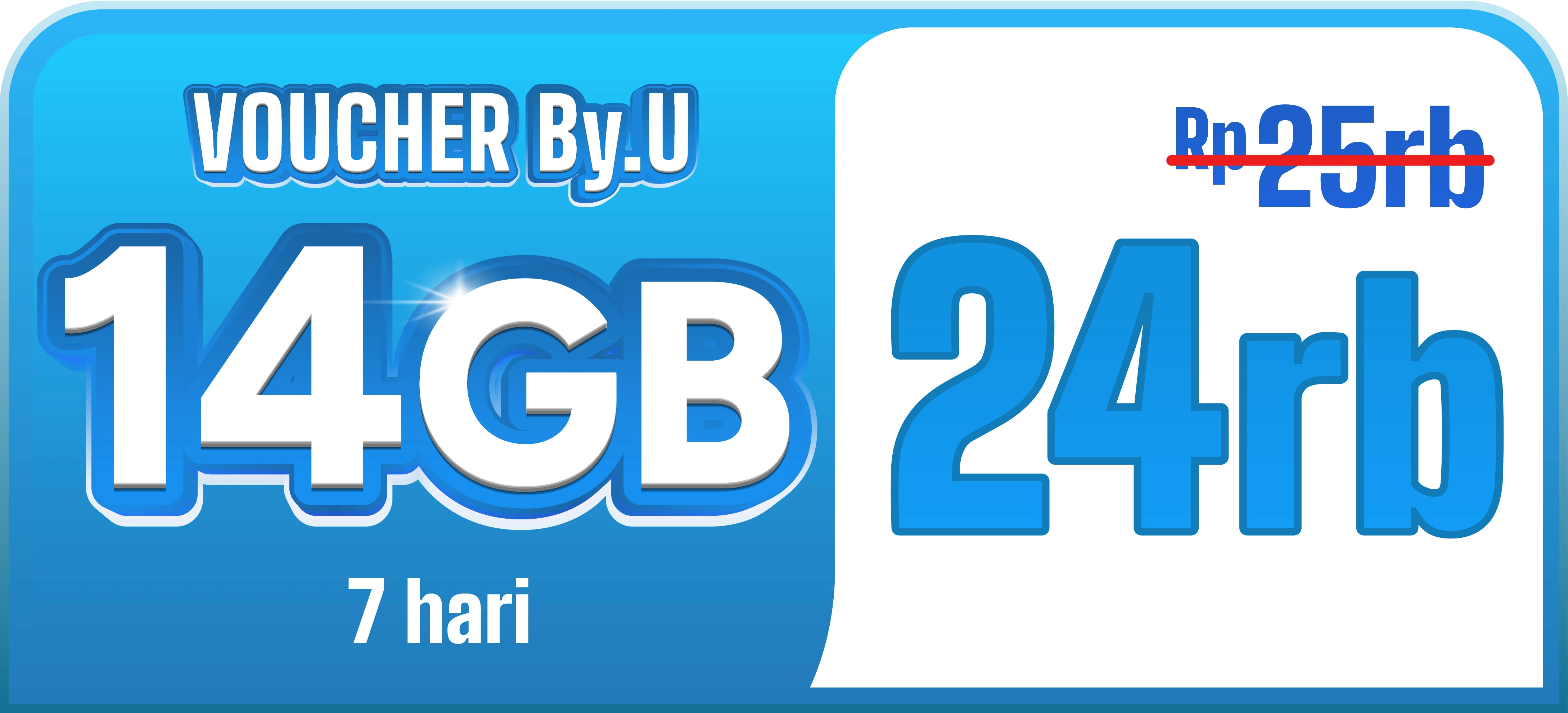 Banner by.U 14GB 7 Hari